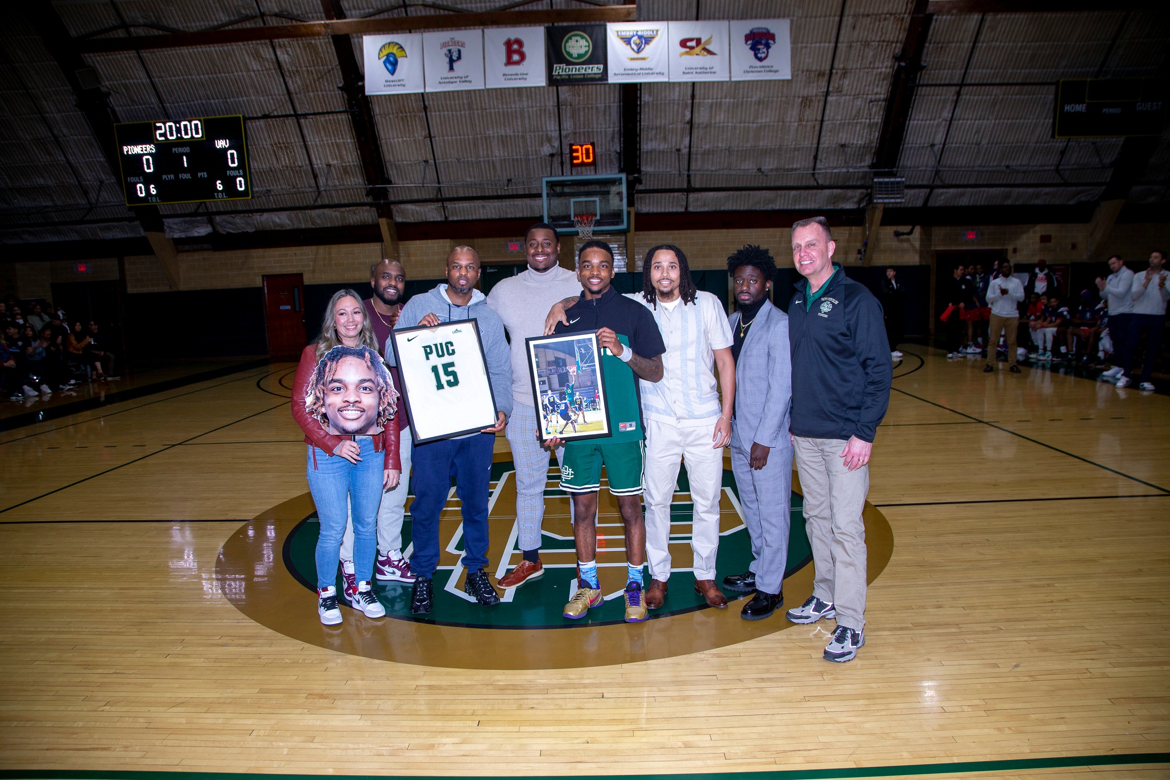 2023-02-18 - MBball Senior Night v UAV